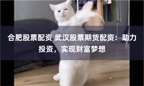 合肥股票配资 武汉股票期货配资：助力投资，实现财富梦想